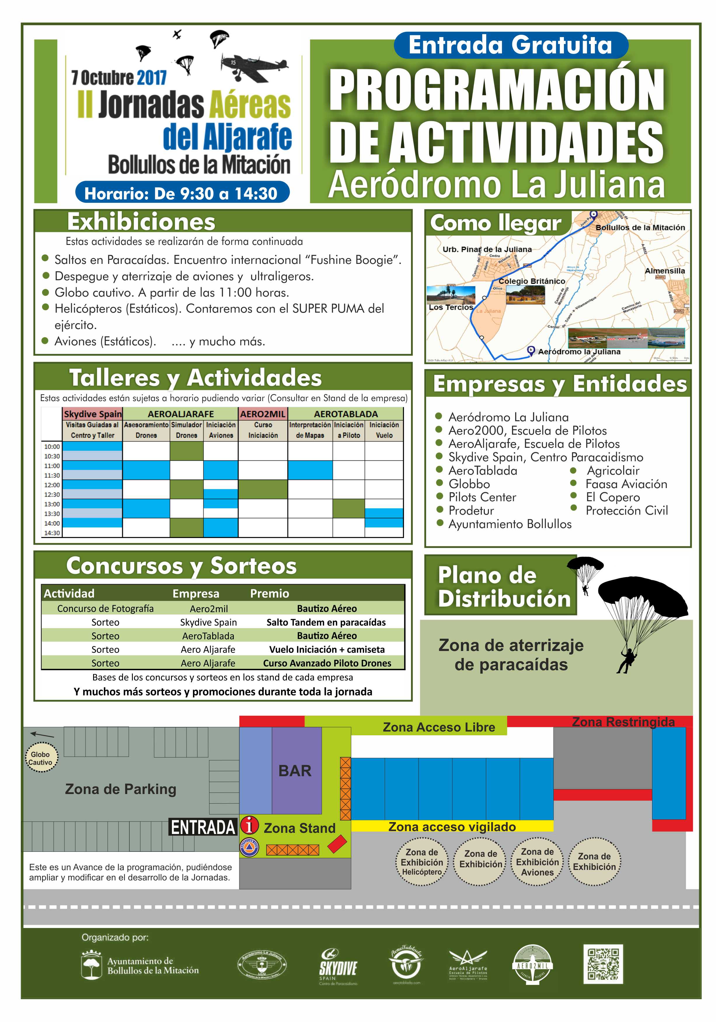 Actividades Segundas Jornadas Aéreas